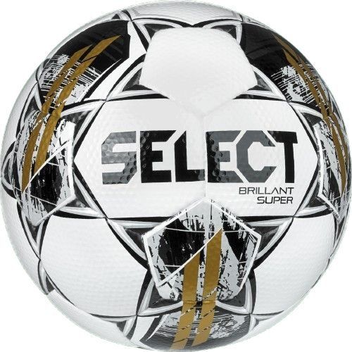 Select Brillant Super v23 football in white and grey